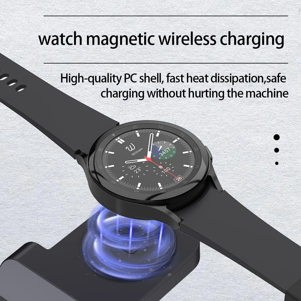 15W 3 In 1 Wireless Charger For Samsung Watch And Galaxy Buds