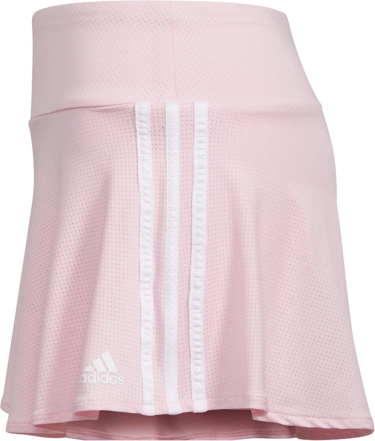 adidas Girls' 3-Stripe Flounce Knit Skorts Tennis Skirt