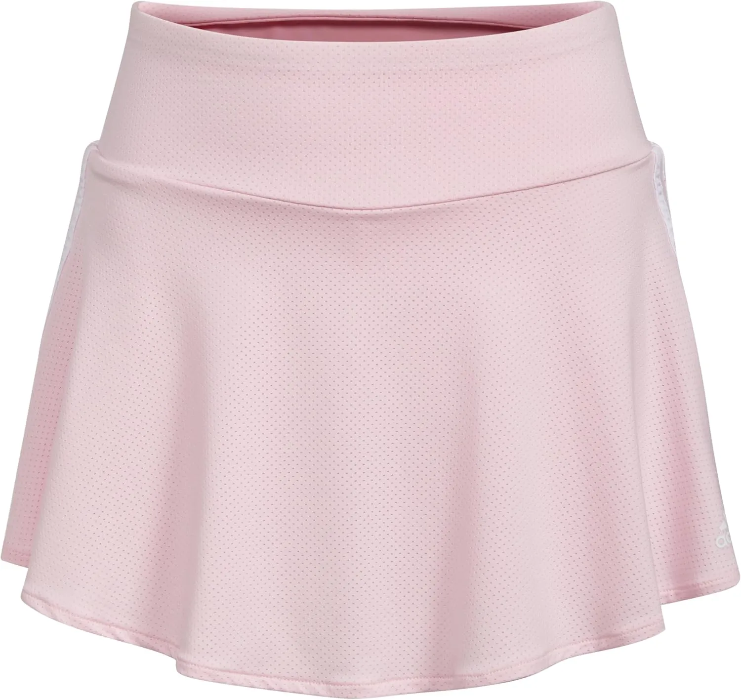 adidas Girls' 3-Stripe Flounce Knit Skorts Tennis Skirt