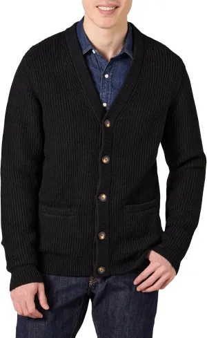 Amazon Essentials Men's Long-Sleeve Soft Touch Cardigan Sweater