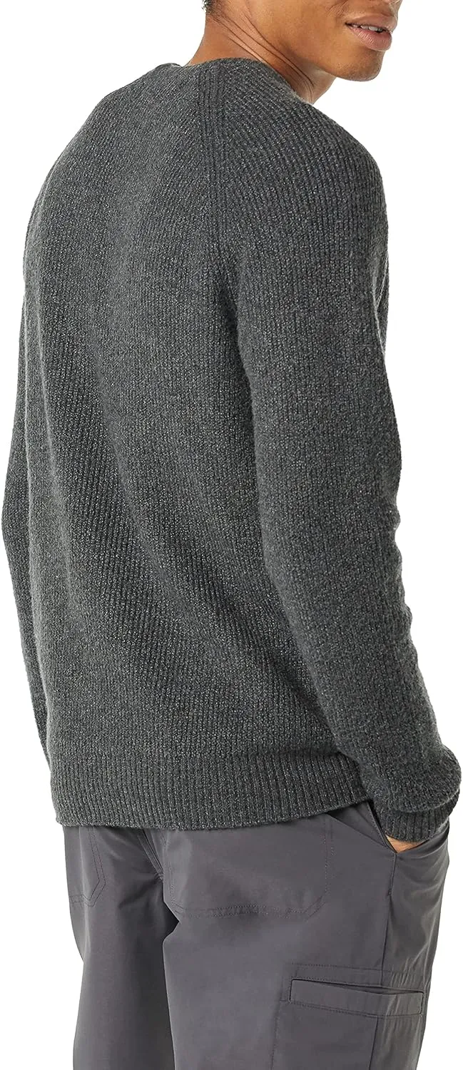Amazon Essentials Men's Long-Sleeve Soft Touch Crewneck Sweater