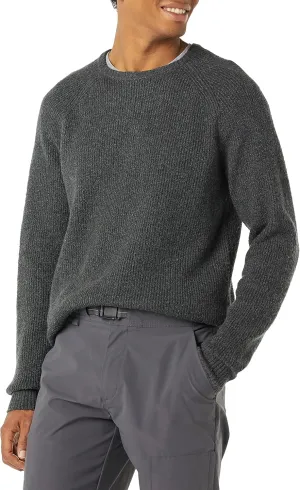 Amazon Essentials Men's Long-Sleeve Soft Touch Crewneck Sweater