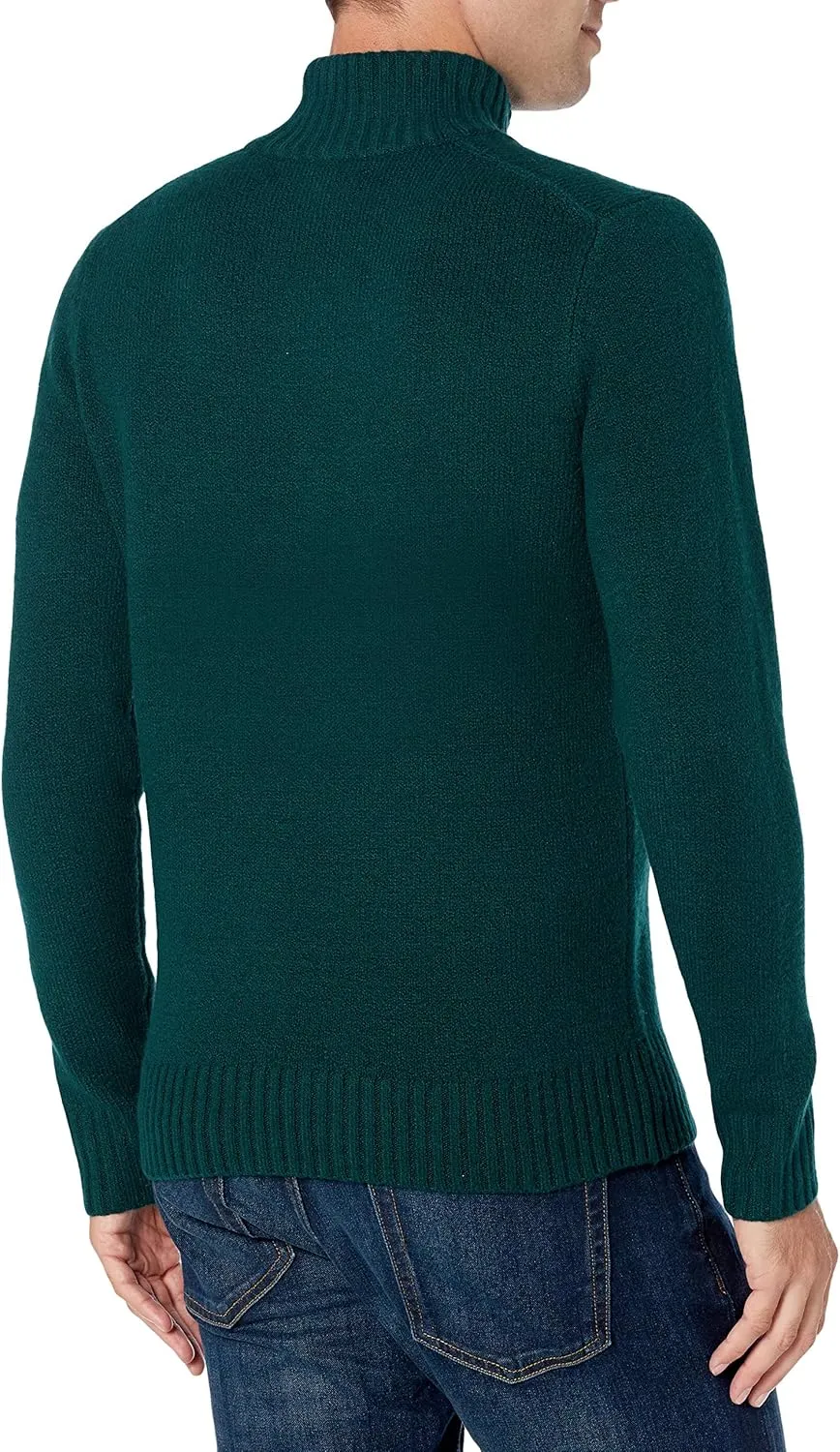 Amazon Essentials Men's Long-Sleeve Soft Touch Turtleneck Sweater