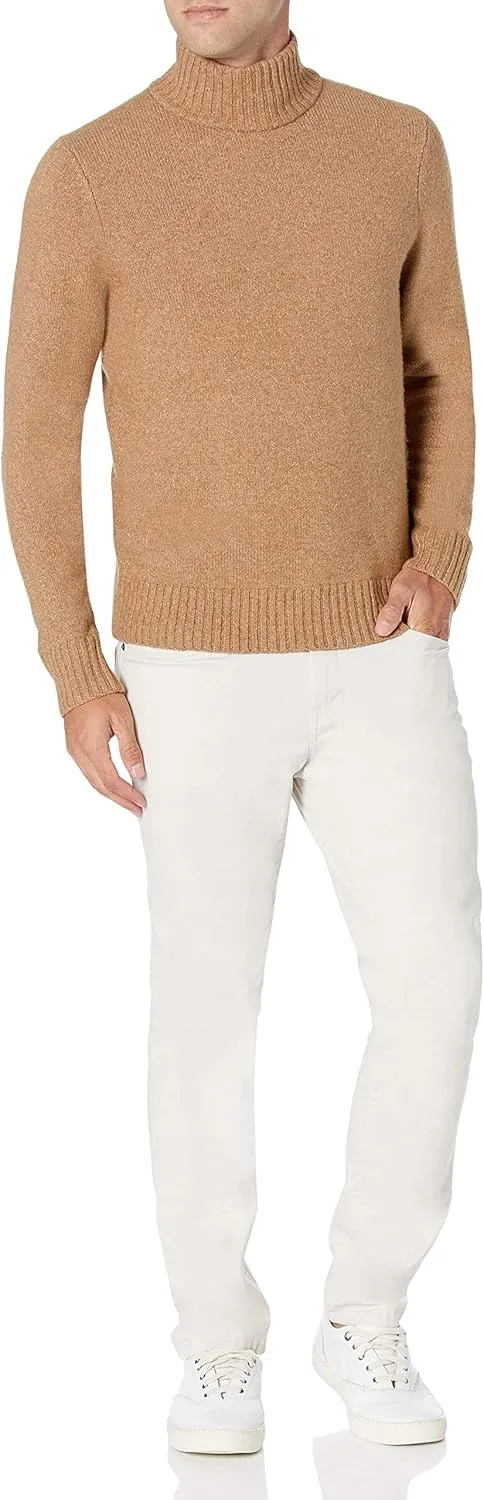 Amazon Essentials Men's Long-Sleeve Soft Touch Turtleneck Sweater