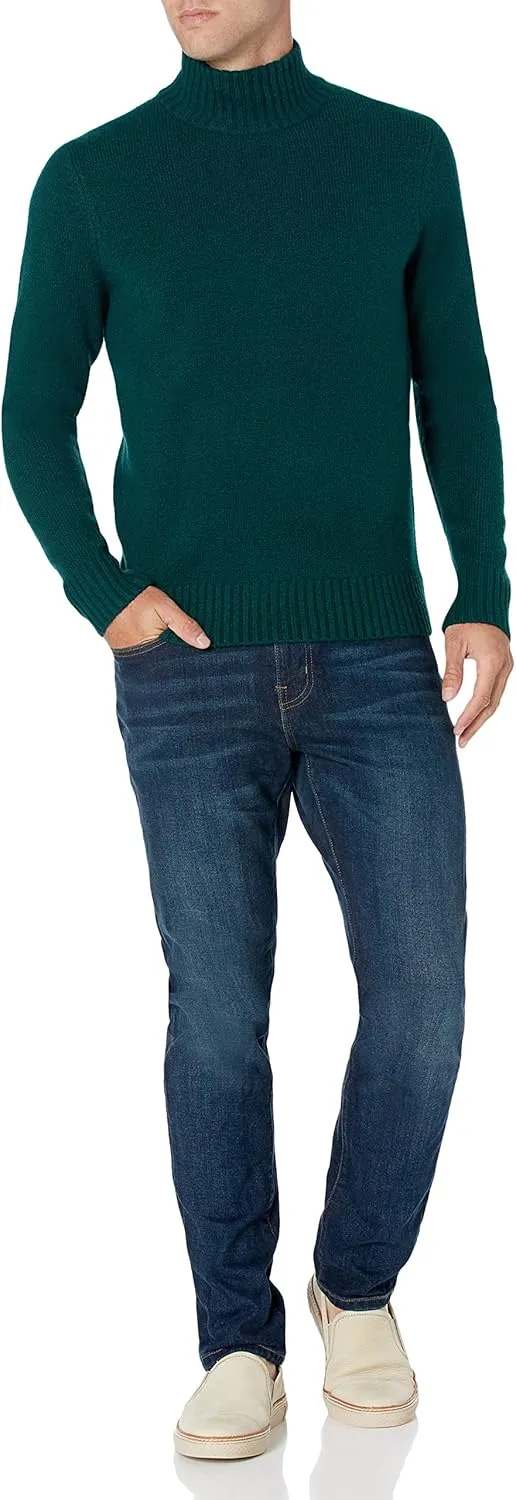 Amazon Essentials Men's Long-Sleeve Soft Touch Turtleneck Sweater