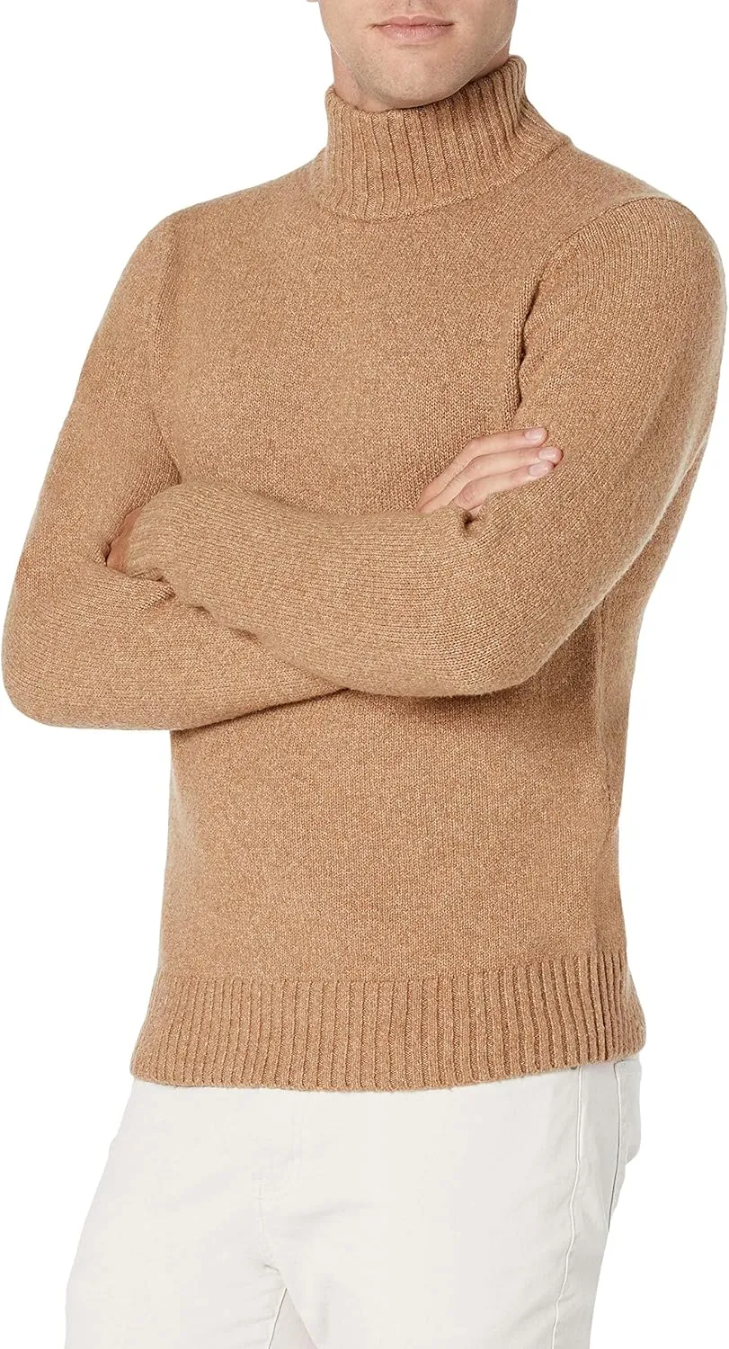 Amazon Essentials Men's Long-Sleeve Soft Touch Turtleneck Sweater