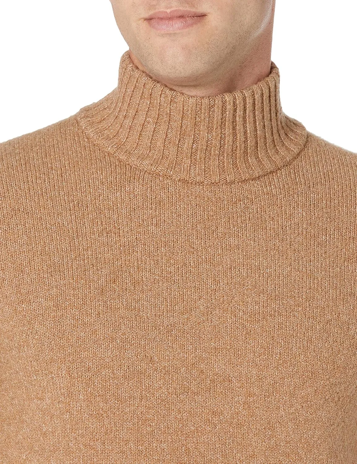 Amazon Essentials Men's Long-Sleeve Soft Touch Turtleneck Sweater