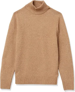 Amazon Essentials Men's Long-Sleeve Soft Touch Turtleneck Sweater