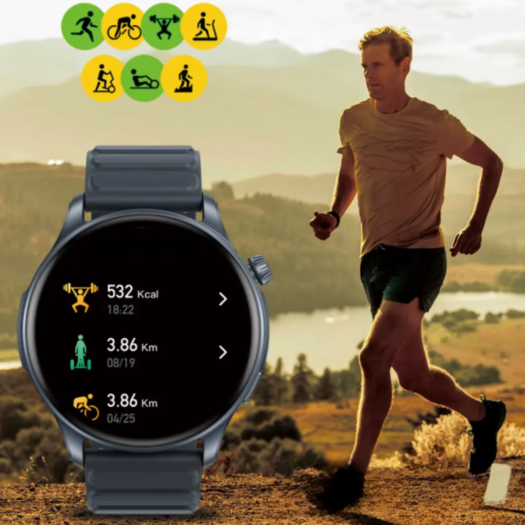 AMOLED-skrm Fitness Smartwatch
