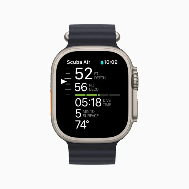 Apple Watch Ultra2 49mm (GPS   Cellular) - Titanium Ceramic Case - Refurbished (Grade -A)