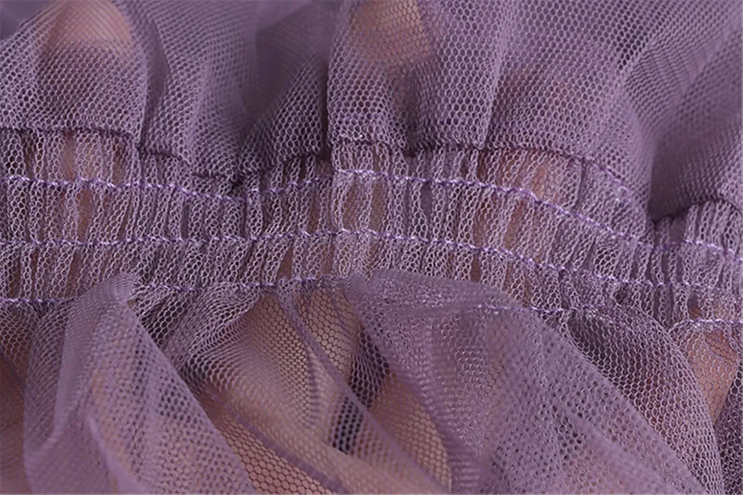 Autumn Winter Fashion Sweet Tulle Skirt Womens Cute A-Line Mesh Skirts Female Midi Long Pleated Skirt