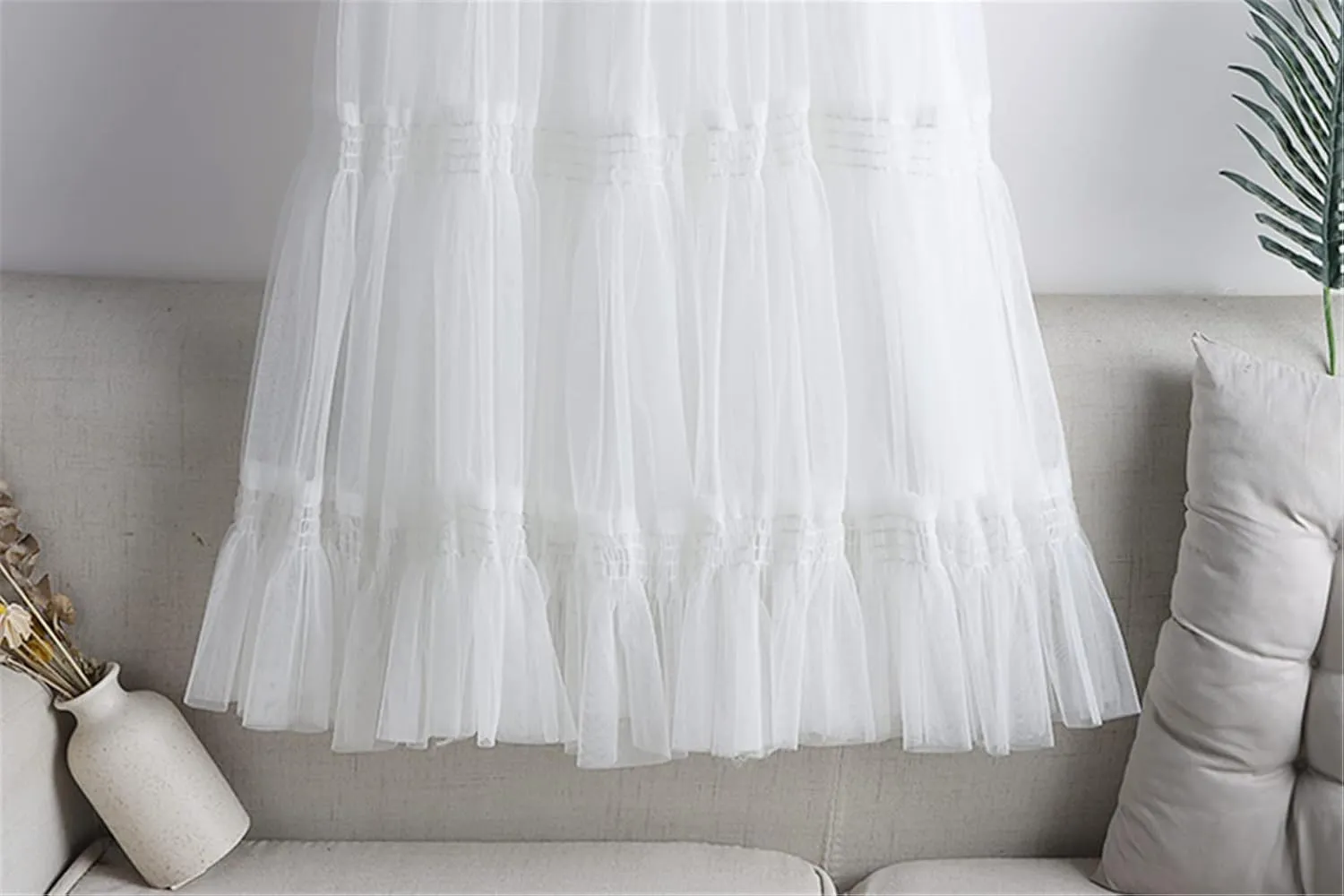 Autumn Winter Fashion Sweet Tulle Skirt Womens Cute A-Line Mesh Skirts Female Midi Long Pleated Skirt