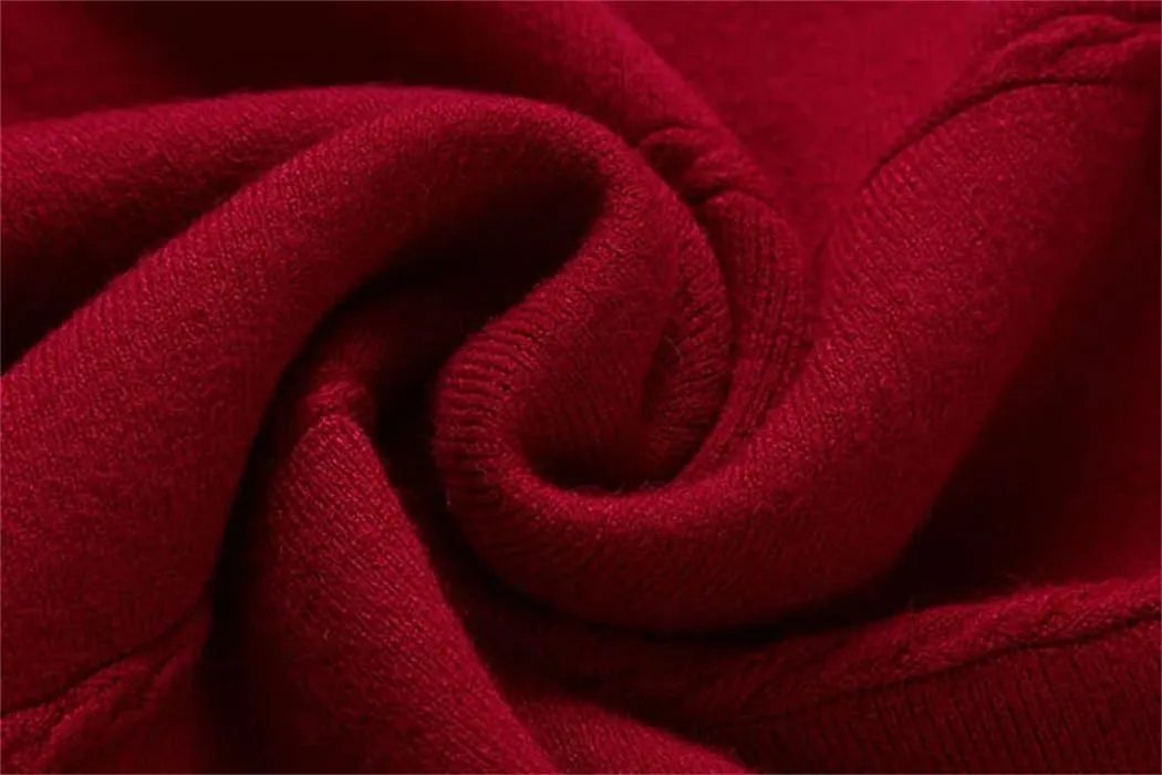 Autumn Winter Knitted Skirt Women Midi High Waist A Line Knit Skirts Pleated Elastic Thick Skirt
