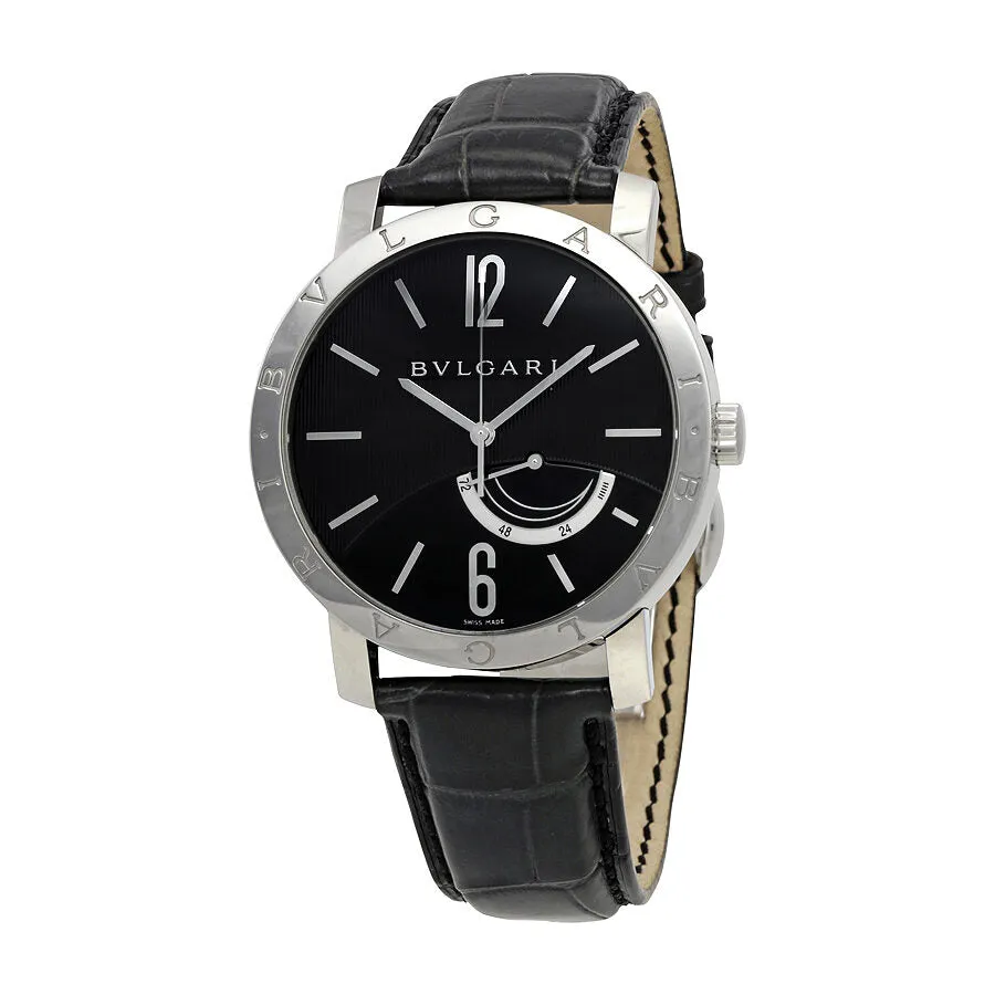 Bvlgari Bvlgari Mechanical Black Dial Steel Men's Watch BB41BSL 101794