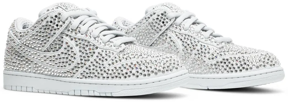 Cactus Plant Flea Market x Swarovski x Nike Dunk Low Pure Platinum