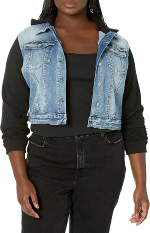 City Chic CCX Women's Plus Size Jacket - Denim Street
