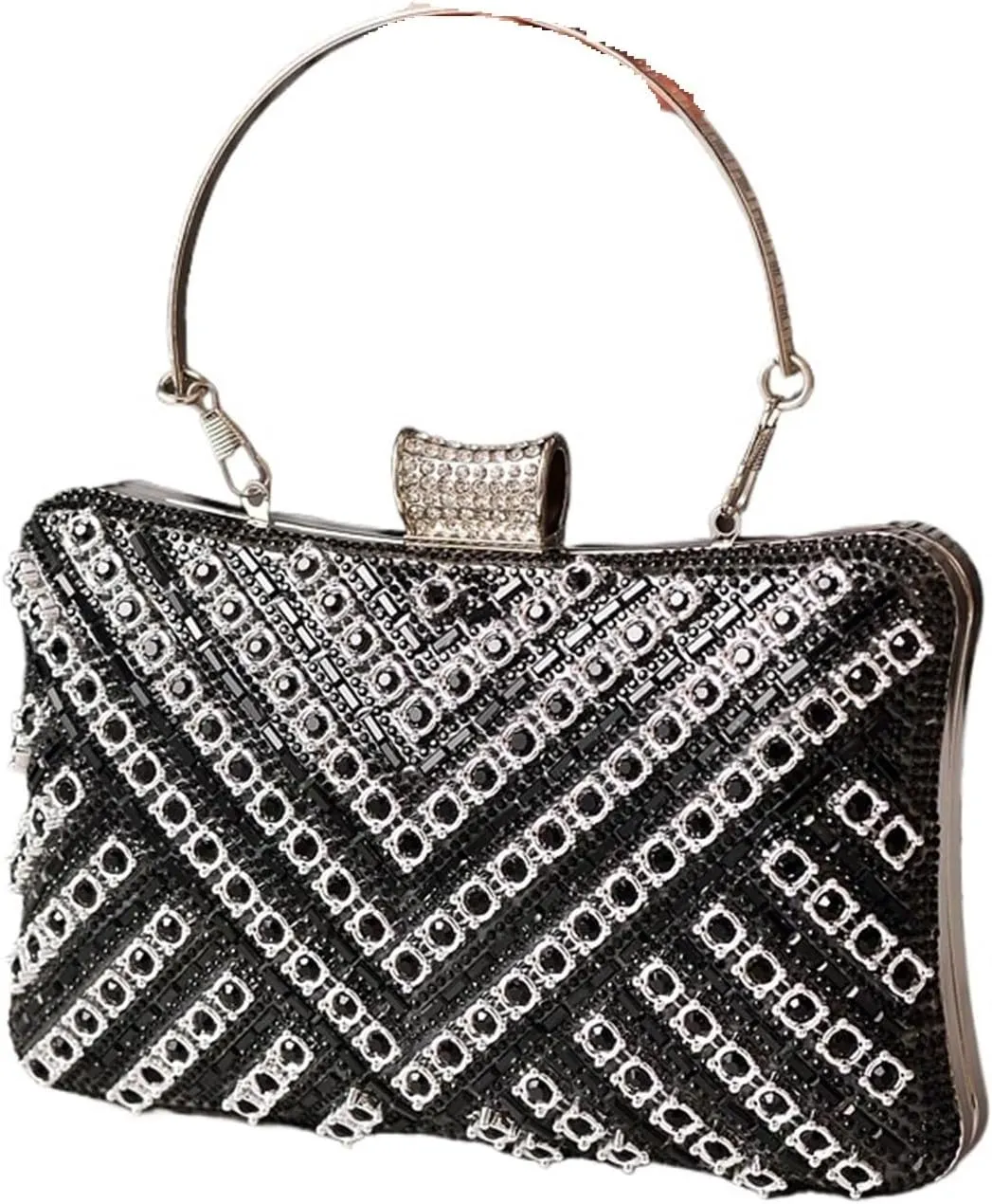 Colorful Unique Bags Diamond Bling Clutch Women Handbags Crystals Evening Shoulder Bag