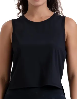 Colorfulkoala Women's Breezy Mesh Back Muscle Tank Loose Fit Workout Tops