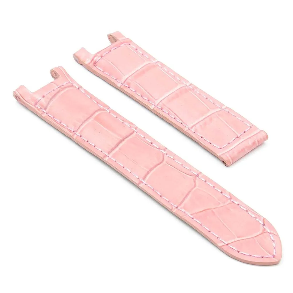 Dassari London Crocodile Leather Strap for Cartier Pasha