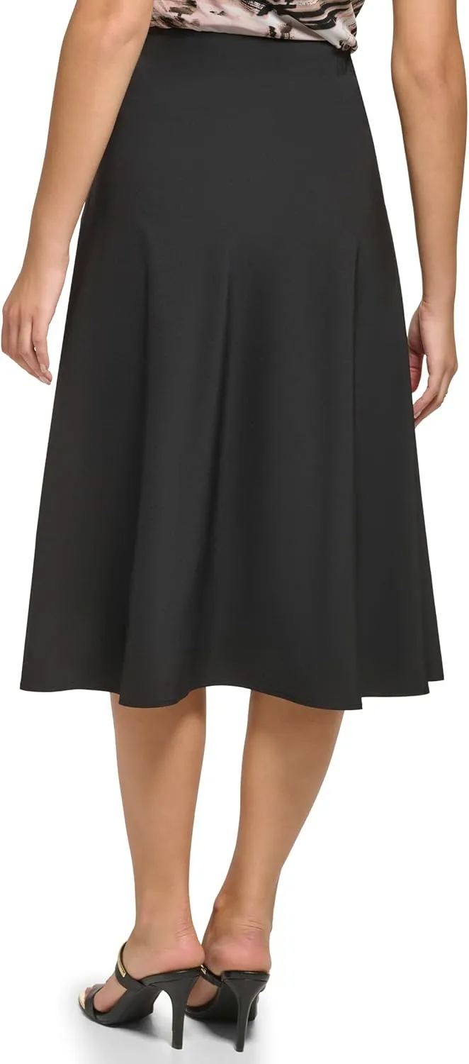 DKNY Women's Casual Stretchy Pullon Skirt