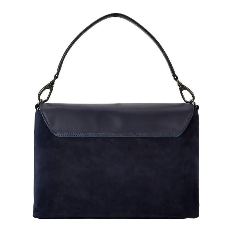 Dubarry Christchurch Suede/Leather Ladies Handbag - French Navy