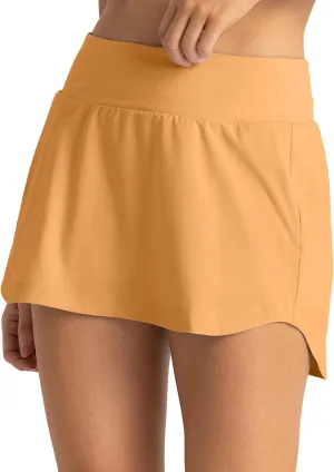 Free Fly Women's Lined Active Breeze Skort, 13" - Bamboo Viscose Liner, UPF 50  Sun Protection, Stretch Skirts for Women