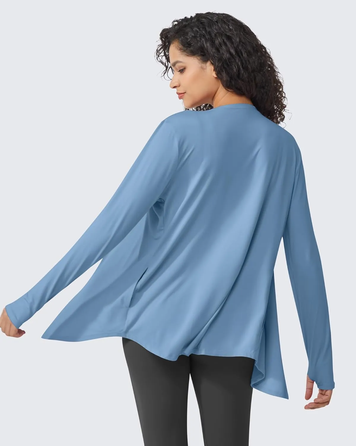 G4Free Lightweight Cardigans for Women UPF 50  Long Sleeve Sun Shirts Open Front Summer Cover Ups UV Protection