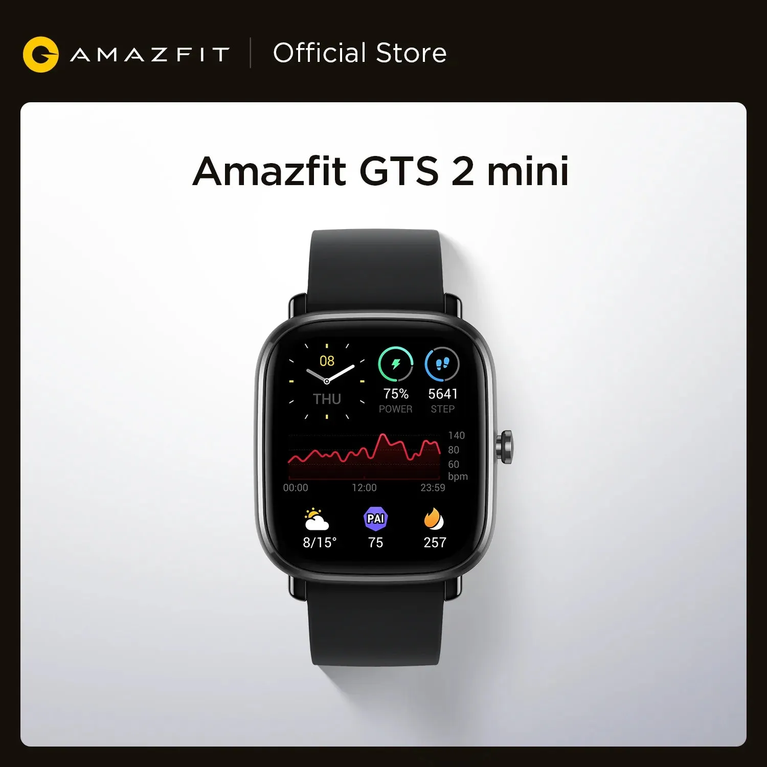 Global Version Amazfit GTS 2 Mini GPS Smartwatch AMOLED Display 70 Sports Modes Sleep Monitoring SmartWatch For Android For iOS