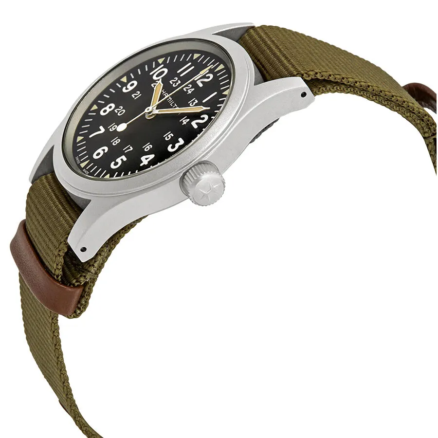 Hamilton Khaki Field Black Dial Men's Hand Wound Watch H69429931