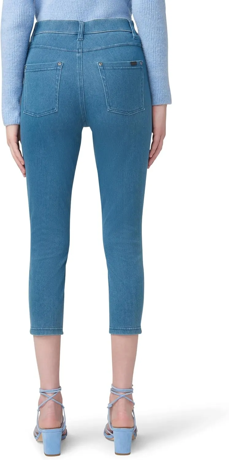 HUE Women's Ultra Soft High Waist Denim Capri Leggings