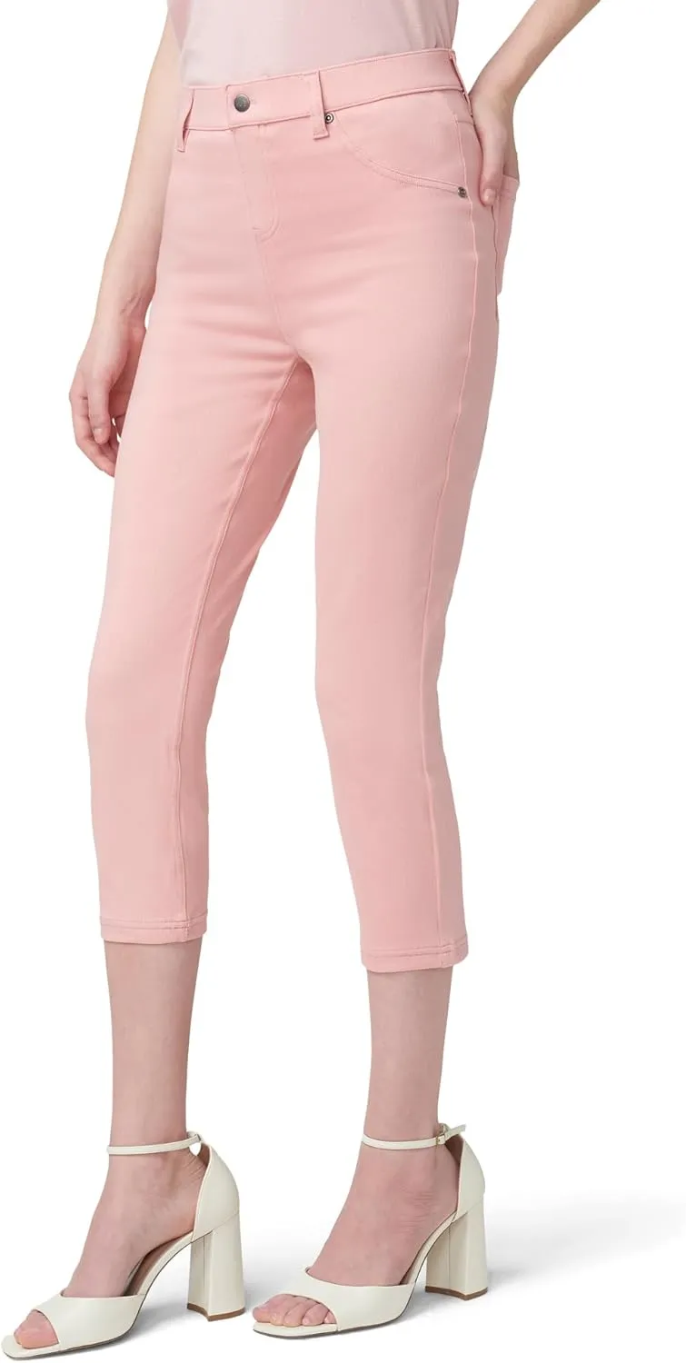 HUE Women's Ultra Soft High Waist Denim Capri Leggings