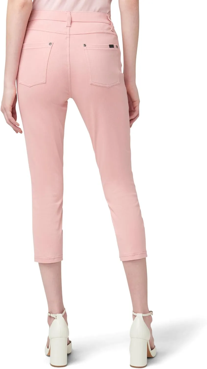 HUE Women's Ultra Soft High Waist Denim Capri Leggings