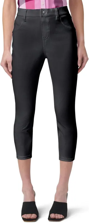 HUE Women's Ultra Soft High Waist Denim Capri Leggings