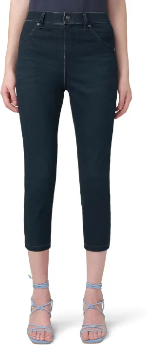 HUE Women's Ultra Soft High Waist Denim Capri Leggings