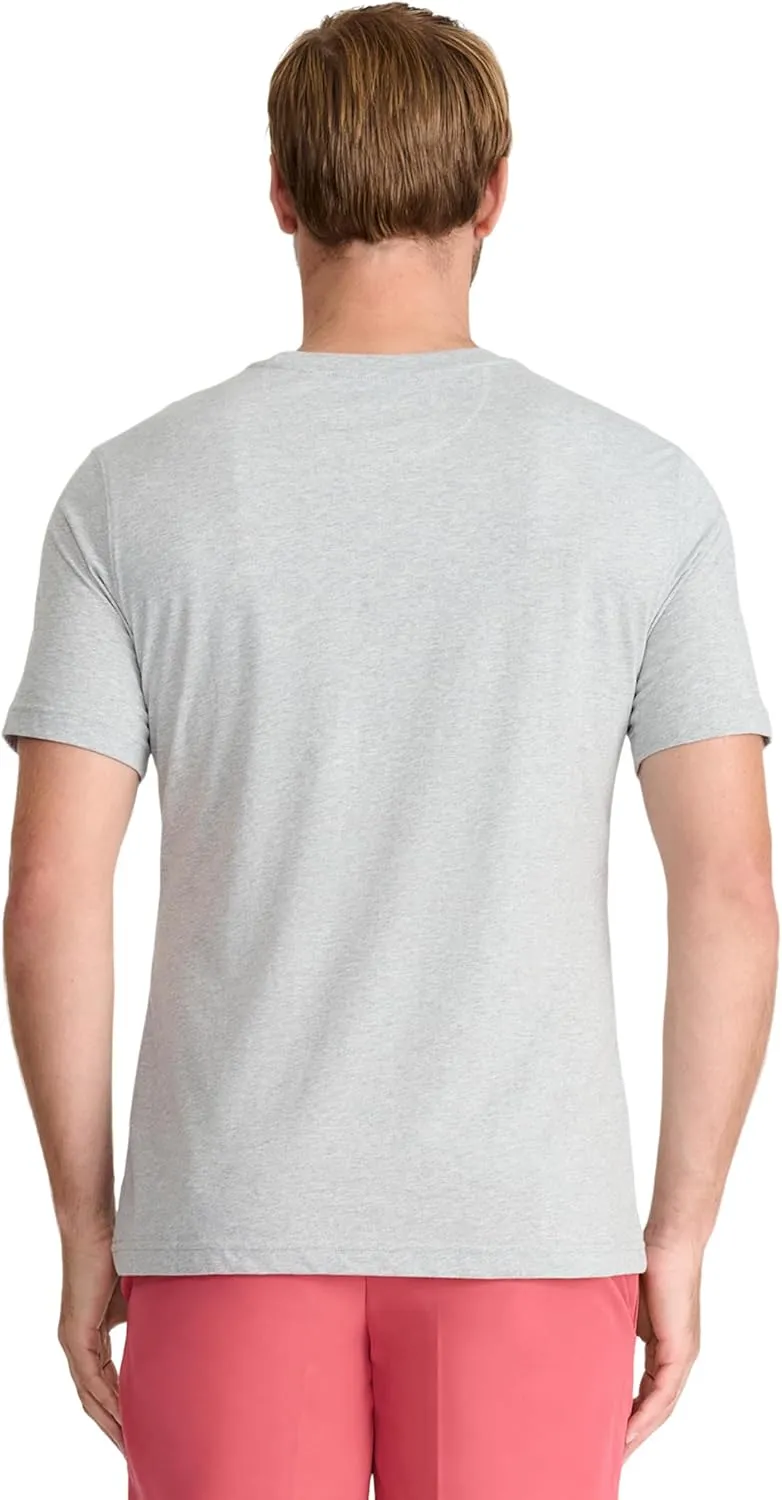 IZOD Men's Saltwater Soft Wash Pocket Crew T-Shirt