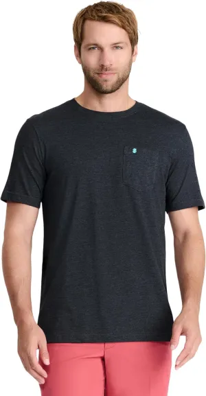IZOD Men's Saltwater Soft Wash Pocket Crew T-Shirt