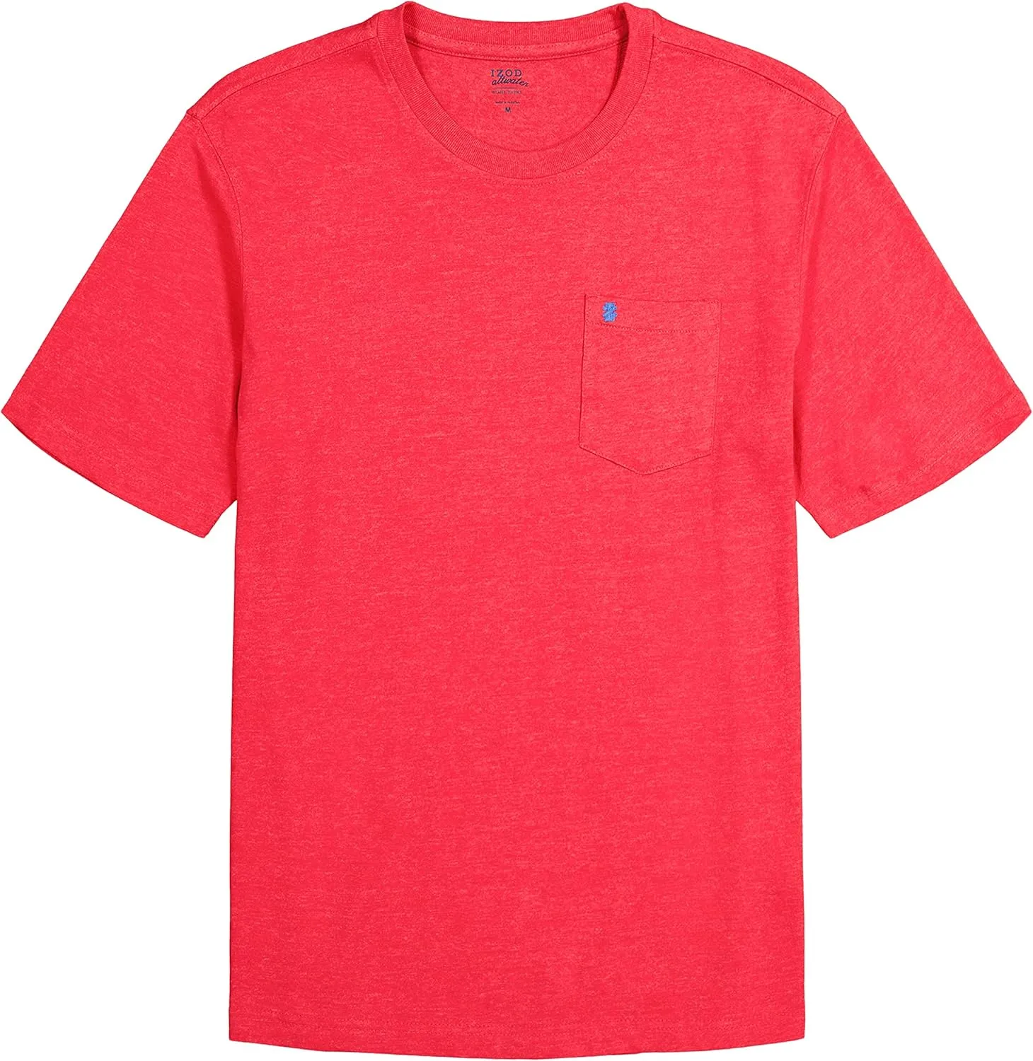 IZOD Men's Saltwater Soft Wash Pocket Crew T-Shirt