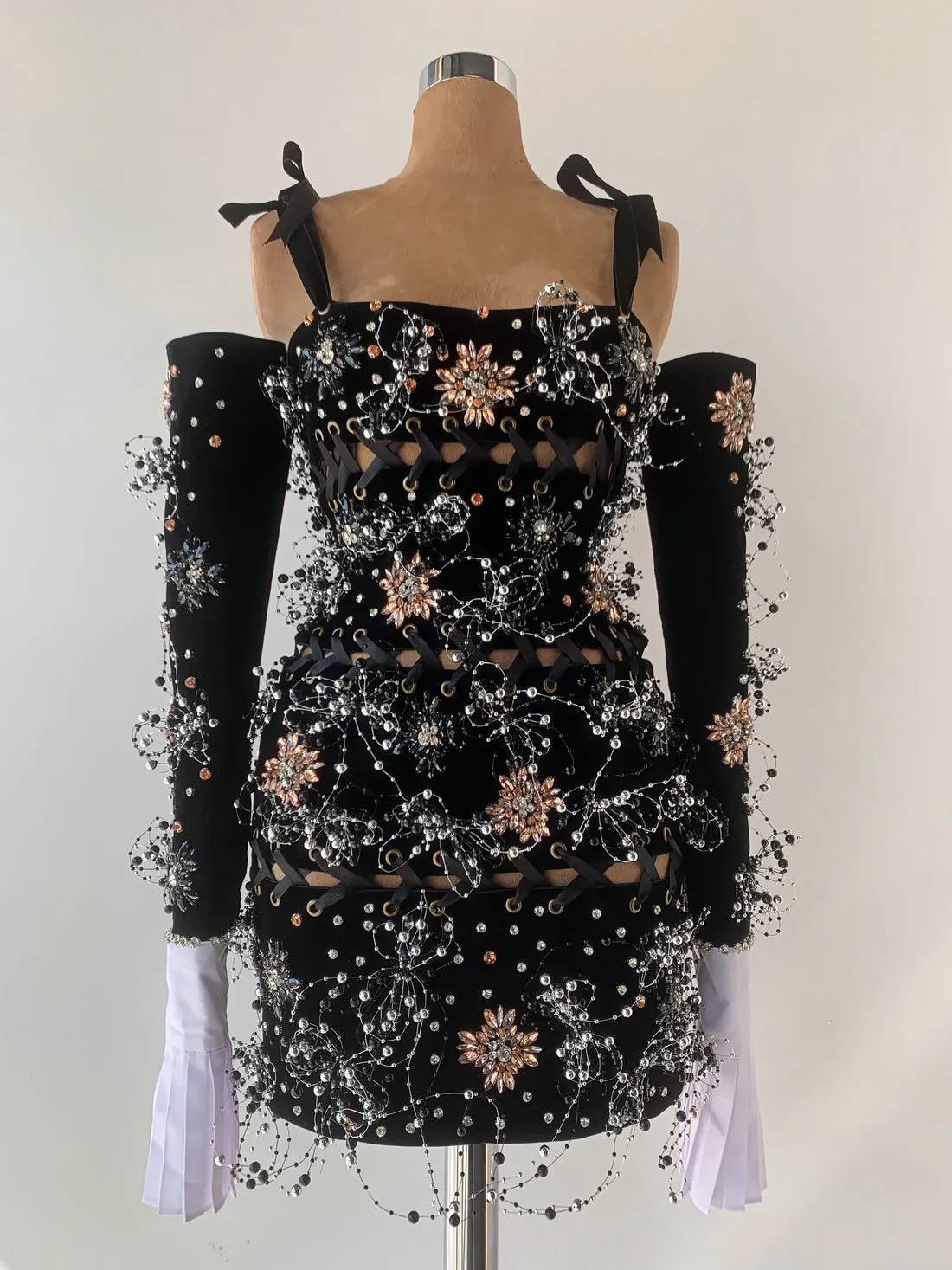 Kamryn Beautiful Black Evening Dress