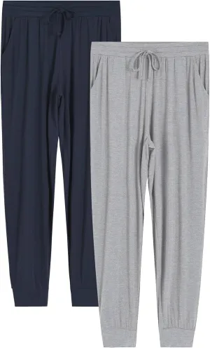 Latuza Women's Petite Pajama Pants Soft Viscose Sleep Joggers