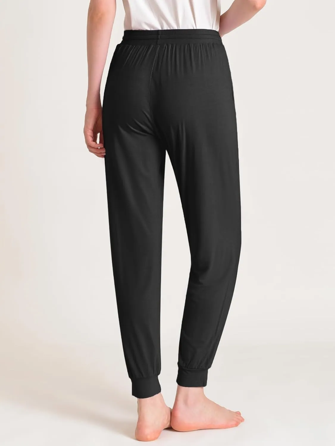 Latuza Women's Petite Pajama Pants Soft Viscose Sleep Joggers