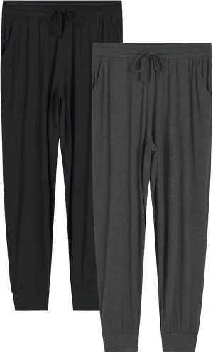 Latuza Women's Petite Pajama Pants Soft Viscose Sleep Joggers