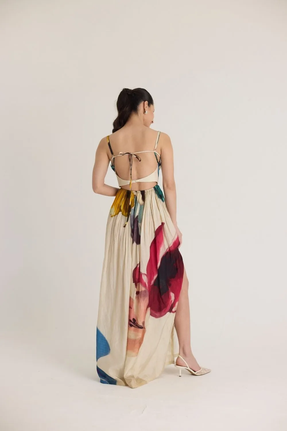 LILA BACKLESS DRESS