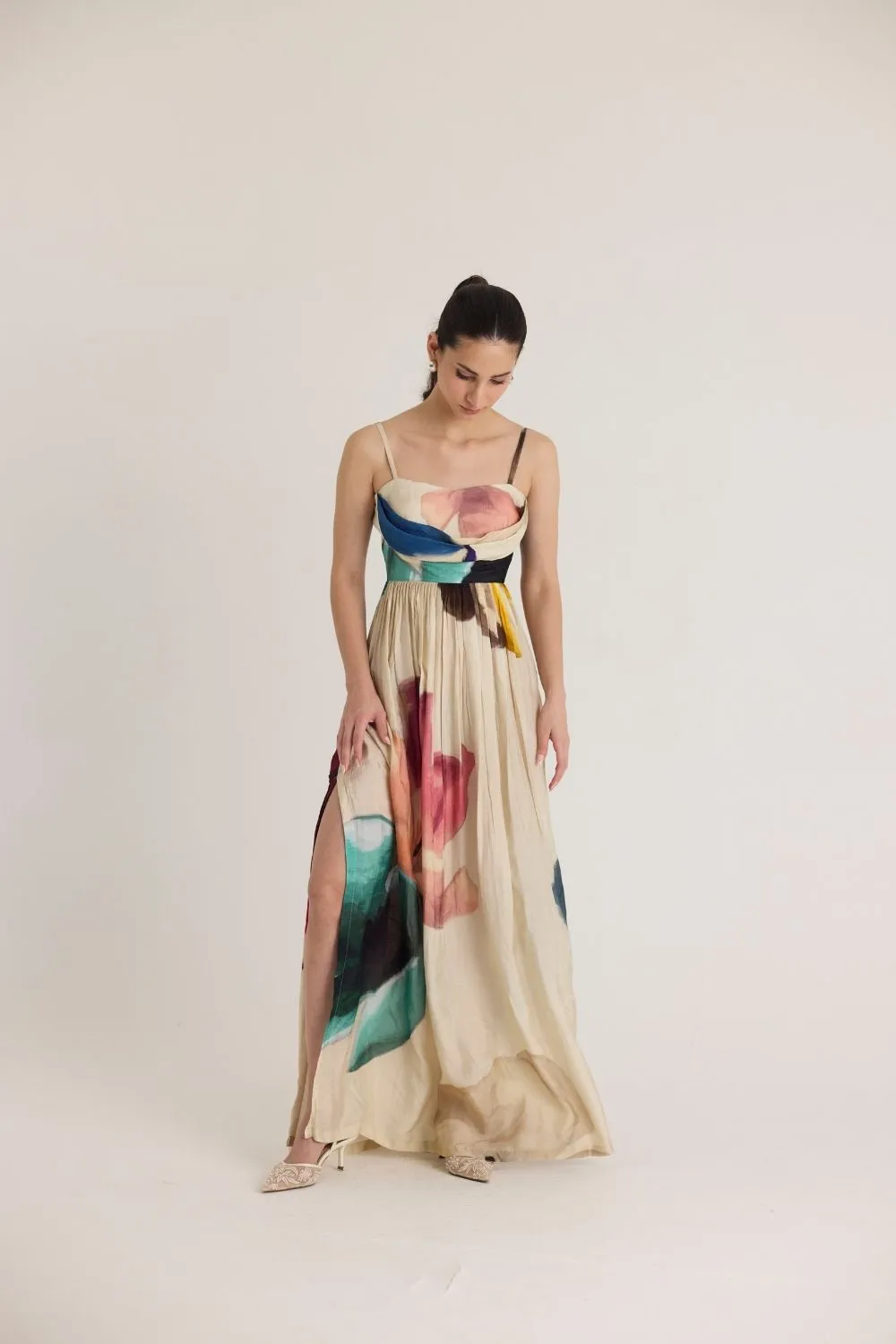 LILA BACKLESS DRESS
