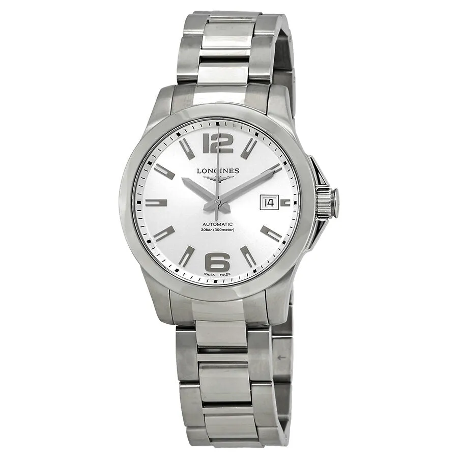 Longines Conquest Automatic Silver Dial Men's 39mm Watch L3.776.4.76.6