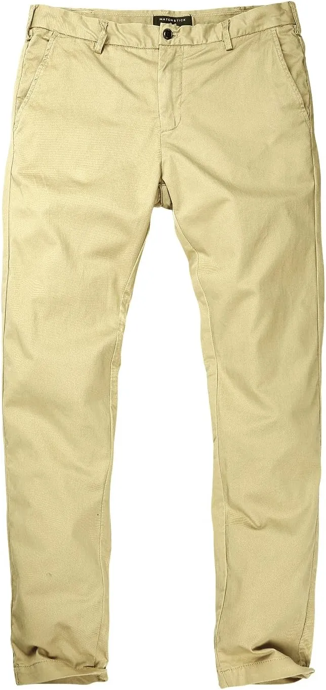 Match Men's Slim Tapered Stretchy Casual Pant