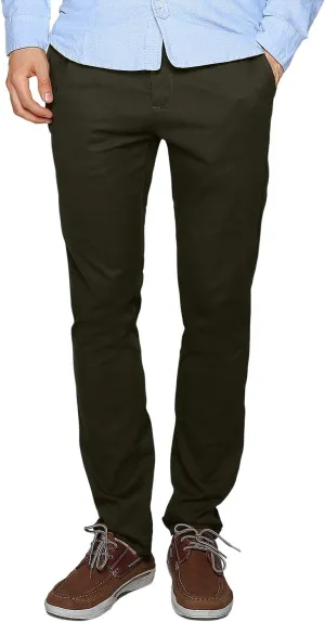 Match Men's Slim Tapered Stretchy Casual Pant