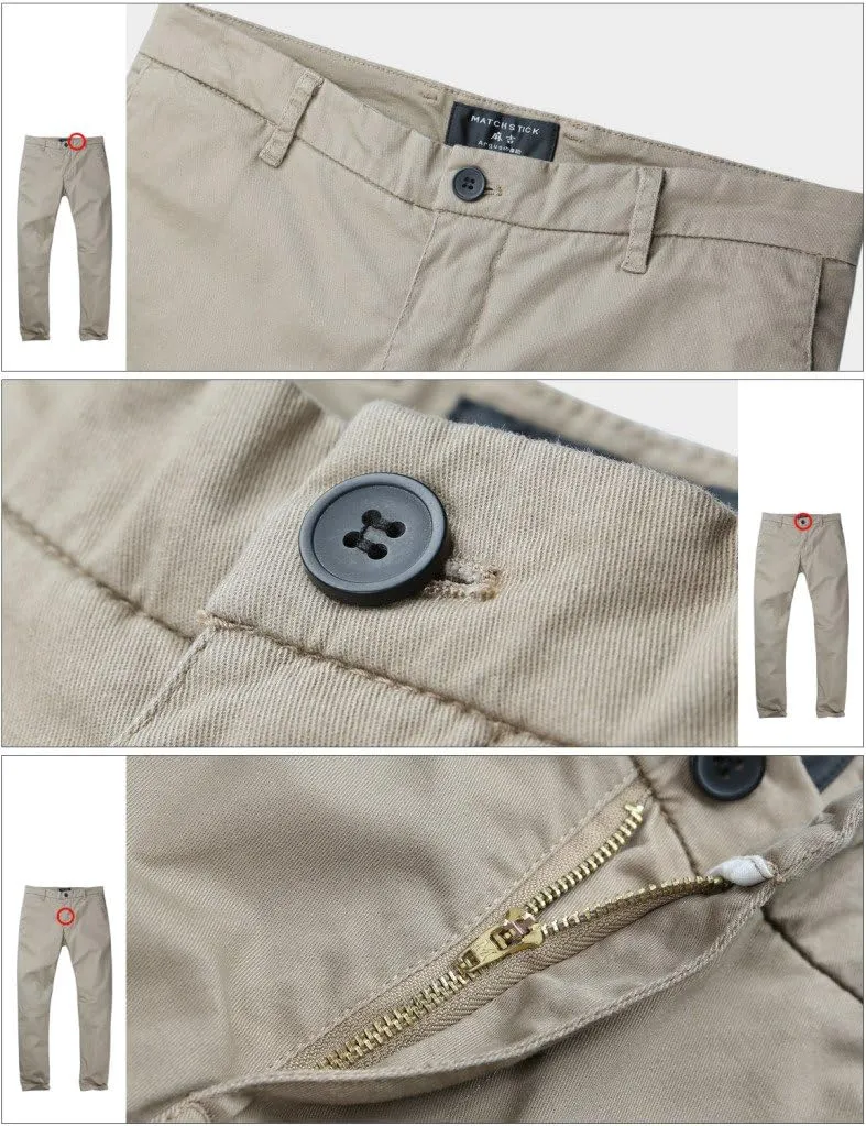 Match Men's Slim Tapered Stretchy Casual Pant