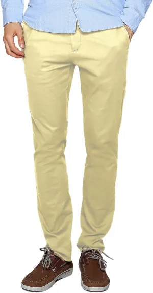 Match Men's Slim Tapered Stretchy Casual Pant