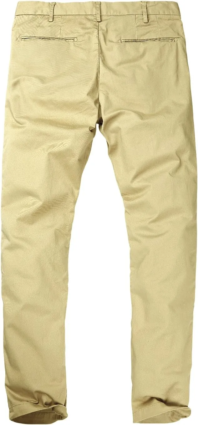 Match Men's Slim Tapered Stretchy Casual Pant