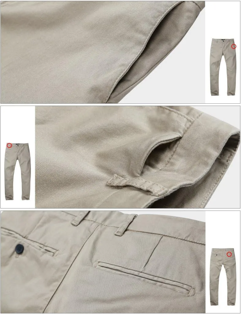 Match Men's Slim Tapered Stretchy Casual Pant